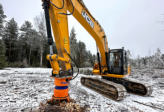 Измельчитель пней Dipperfox Stump Crusher 850 Pro — фото 4